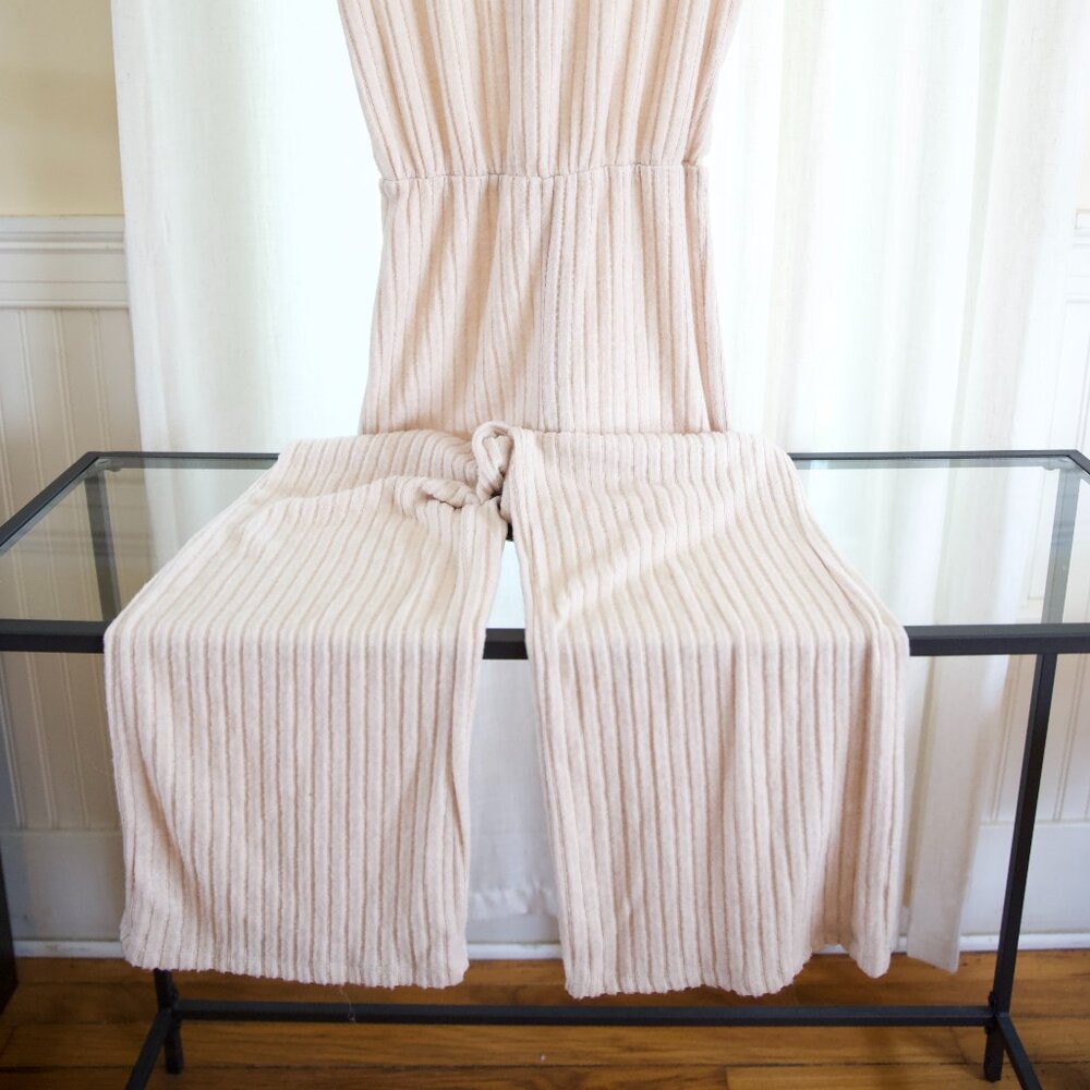 Soft Ribbed Knit Jumpsuit - Picture 2 of 5